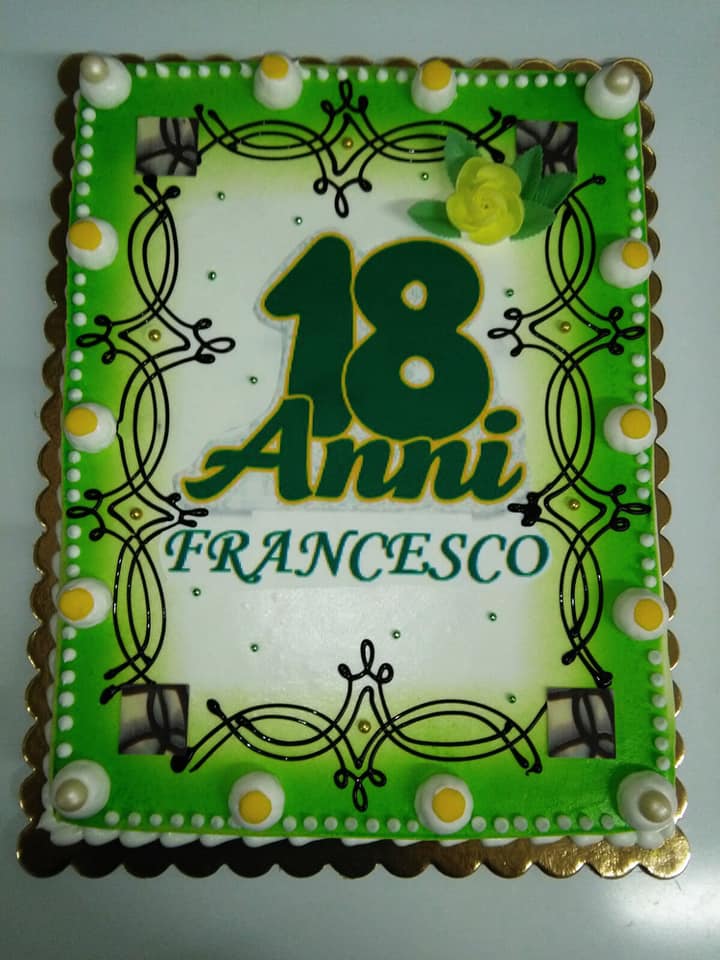 Torta di compleanno 18 anni
