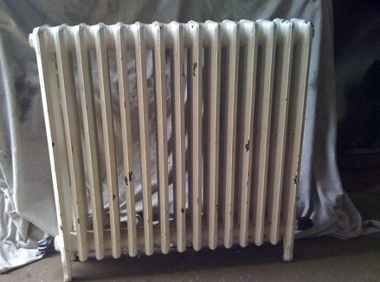 Radiator in need of attention