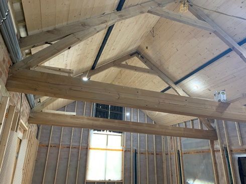 Wood beams structural post treatment