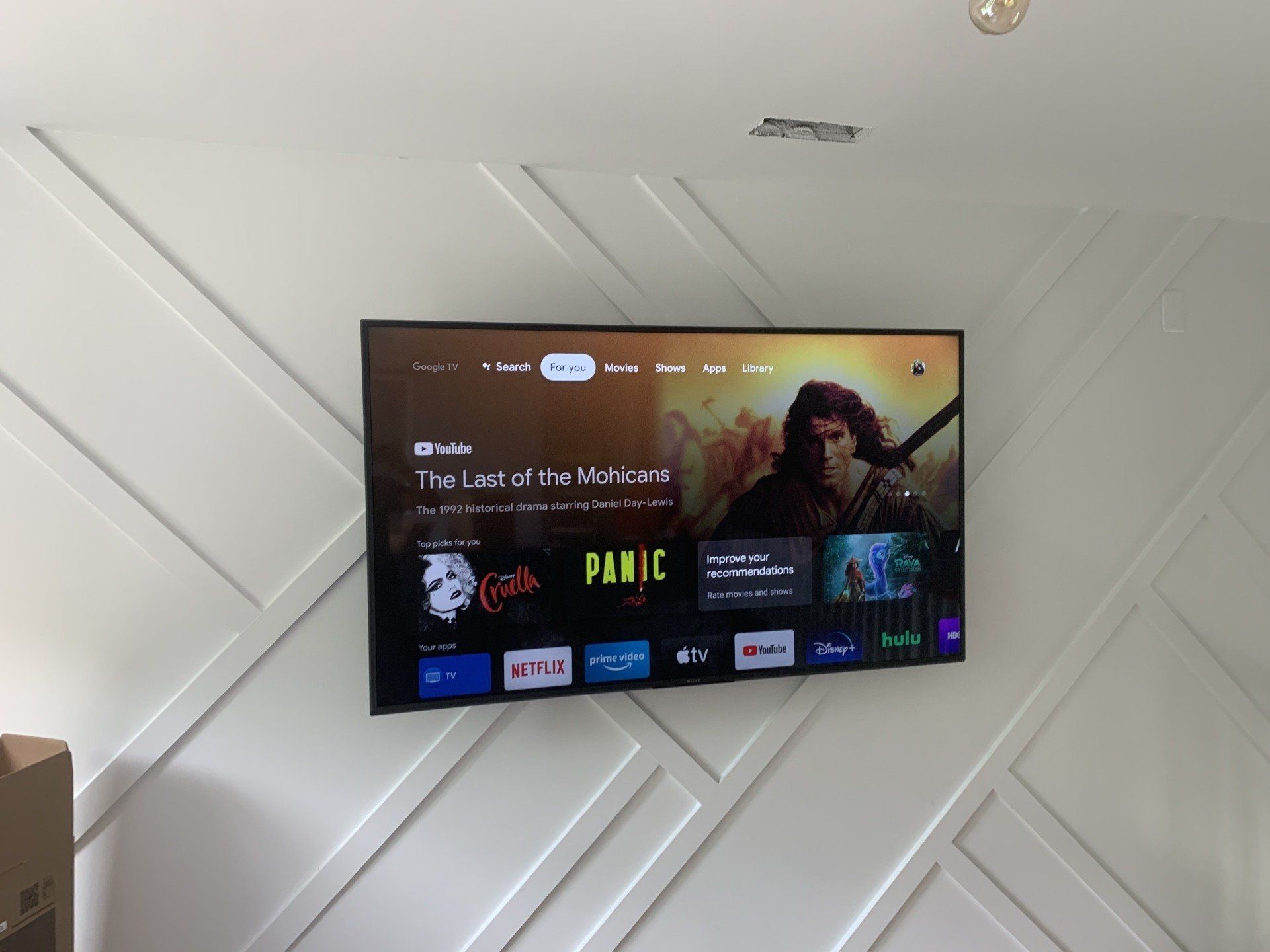 TV mounting