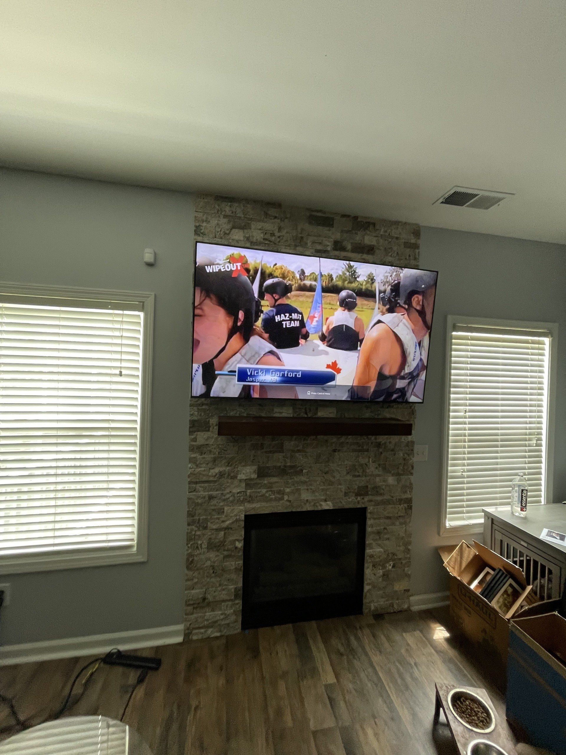 TV mounting