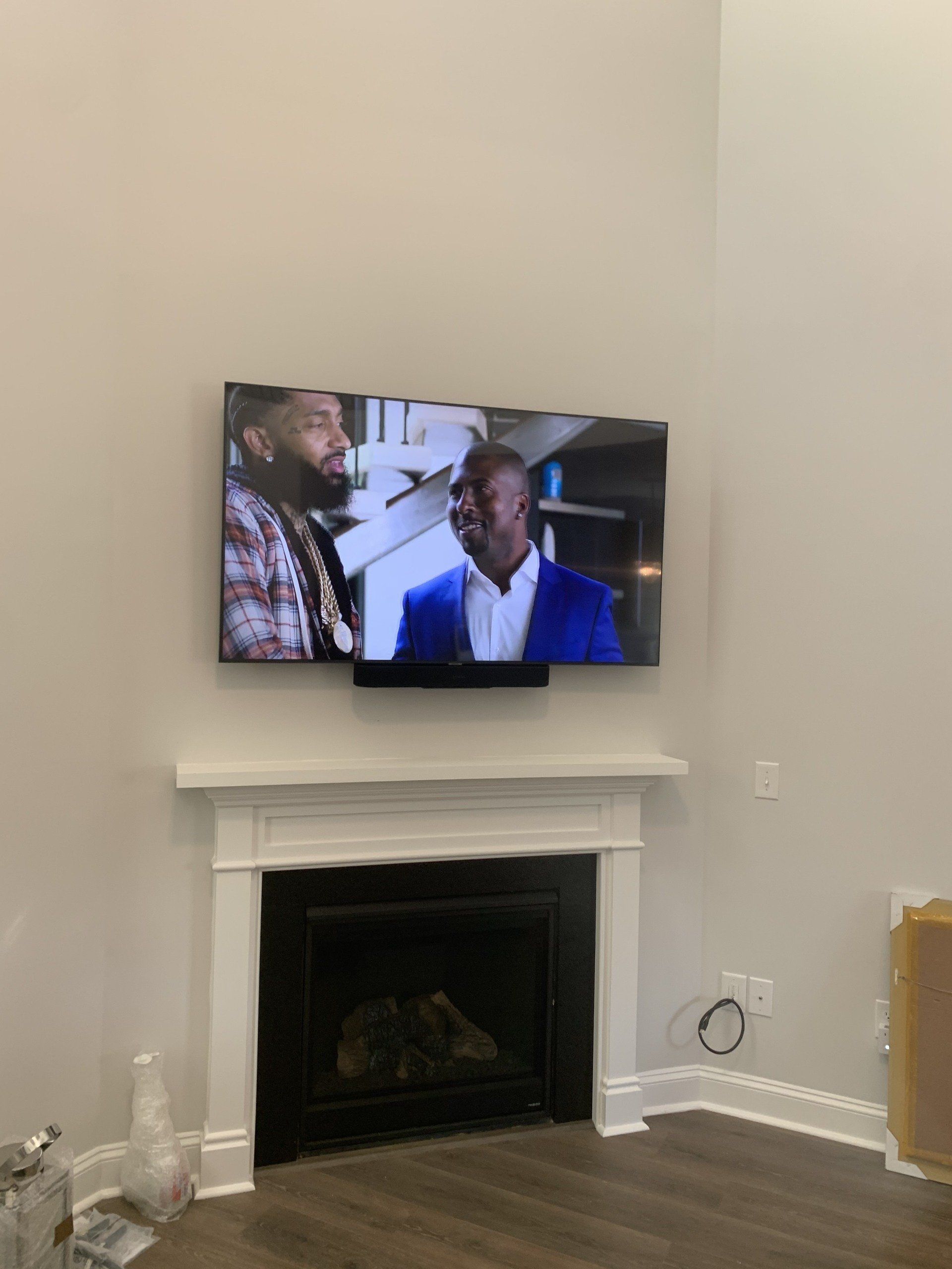 TV mounting