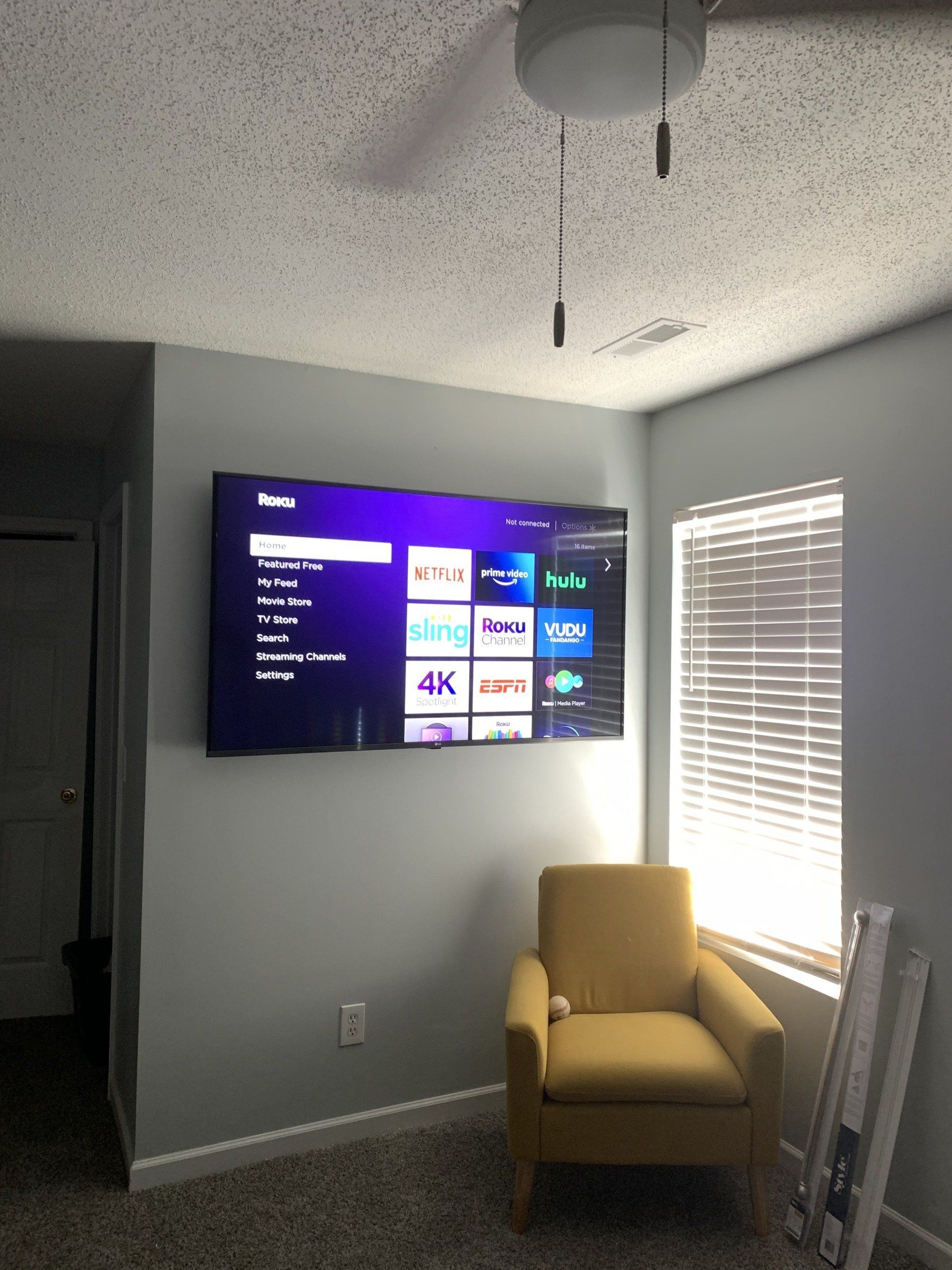 TV mounting