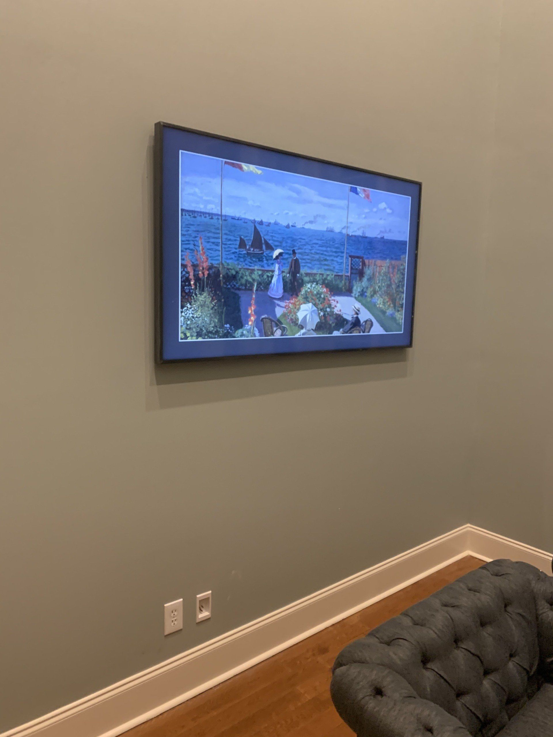 TV mounting