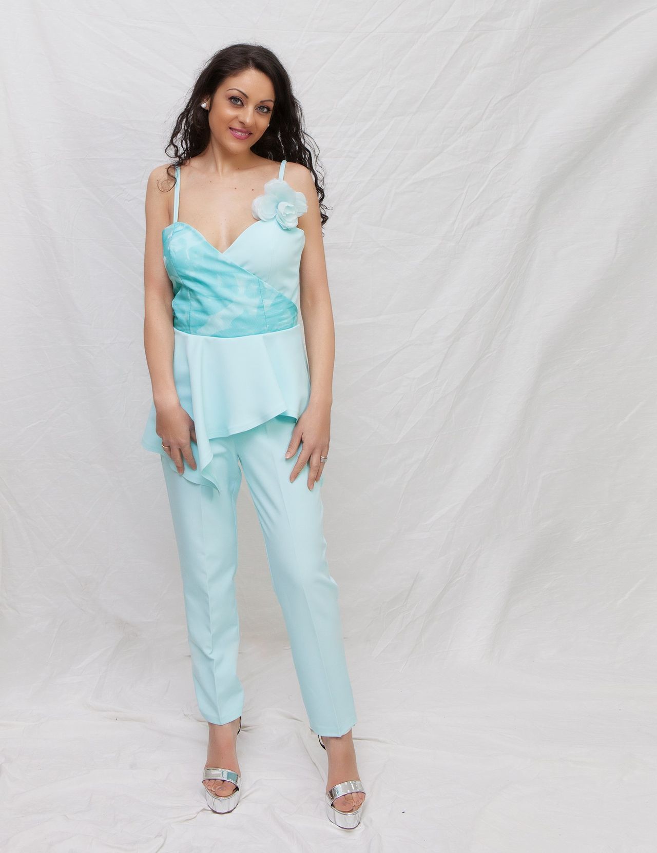 completo elegante pantalone