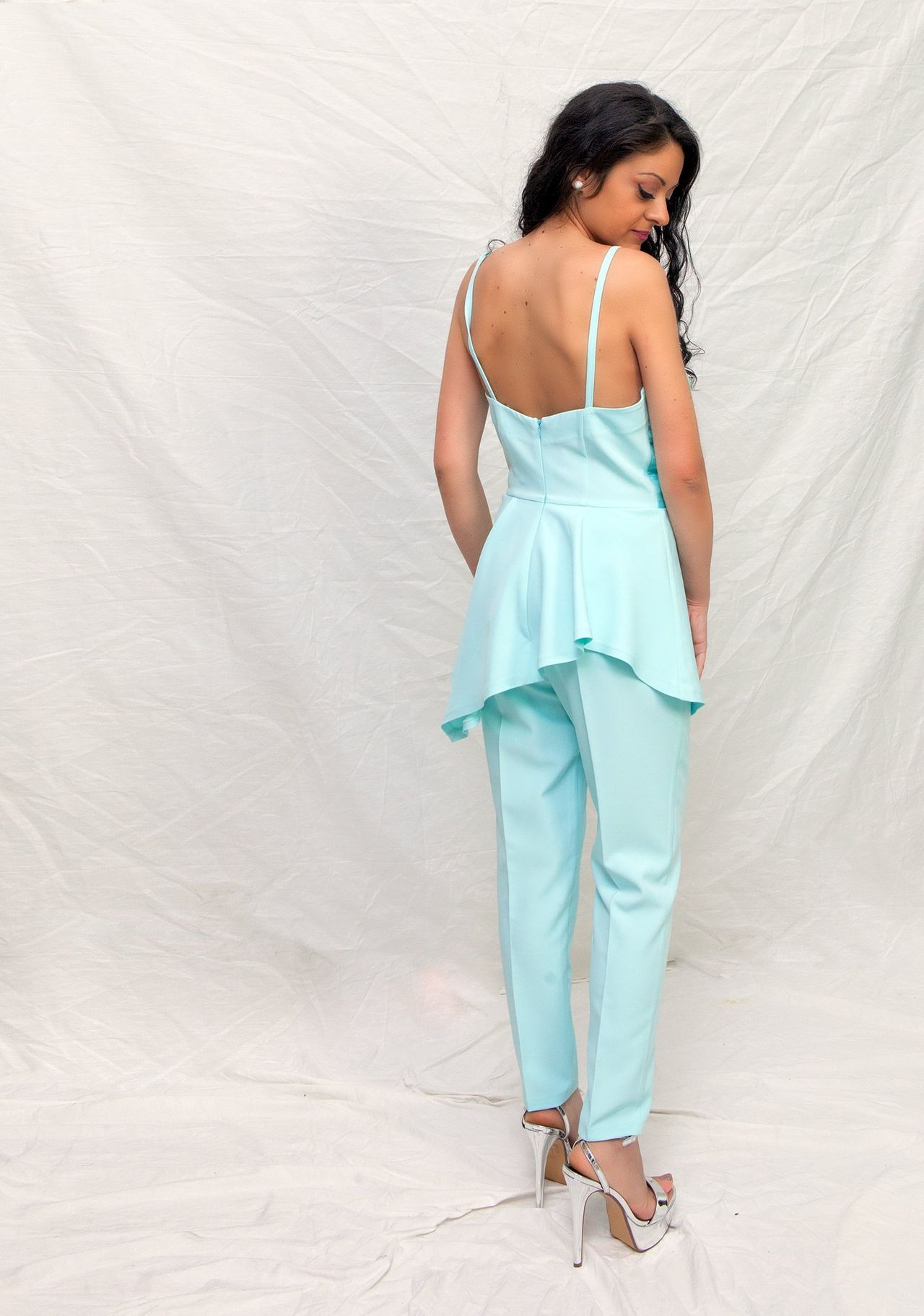 retro completo elegante pantalone