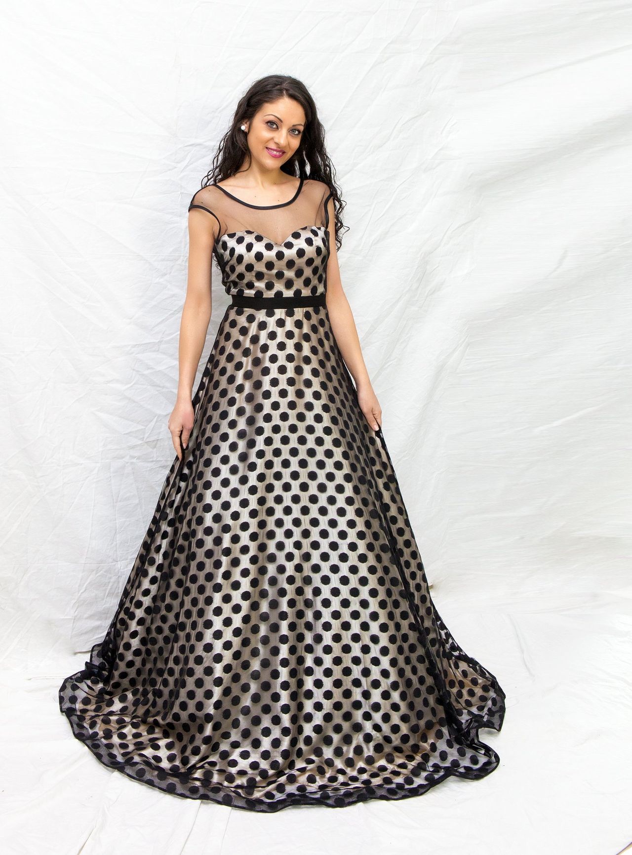 abito lungo gonna larga