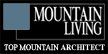 The logo for mountain living top mountain architect