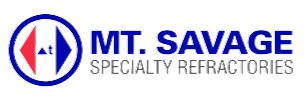 The logo for mt. savage specialty refractories