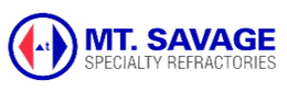 The logo for mt. savage specialty refractories