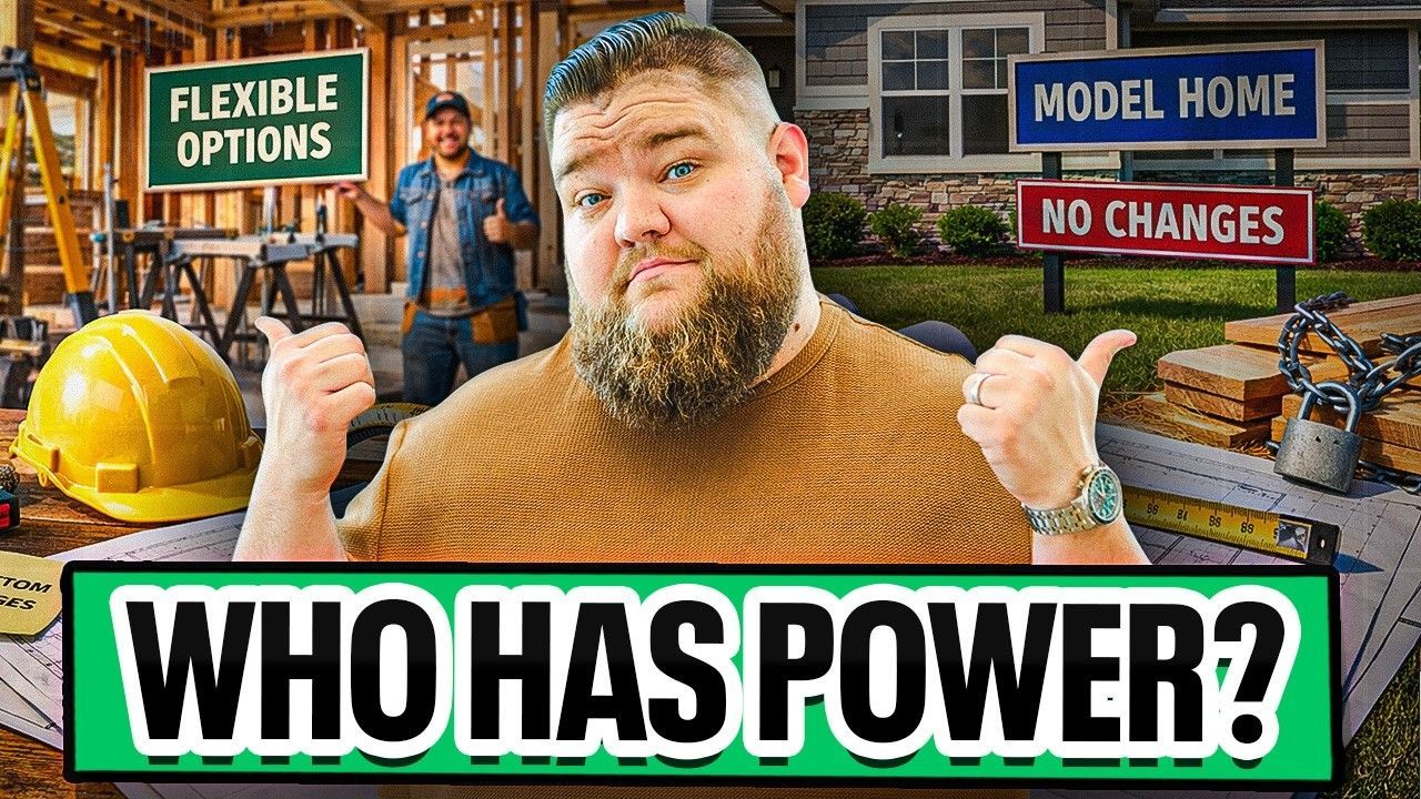 A man with a beard gestures with thumbs-up; signs for 