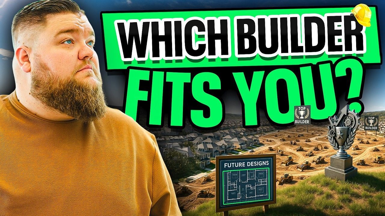 Man in orange shirt with text