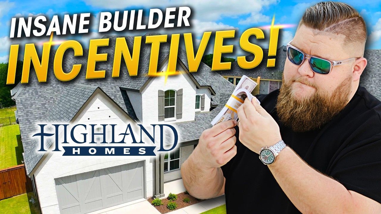 A man with a beard is holding a piece of paper in front of a house.