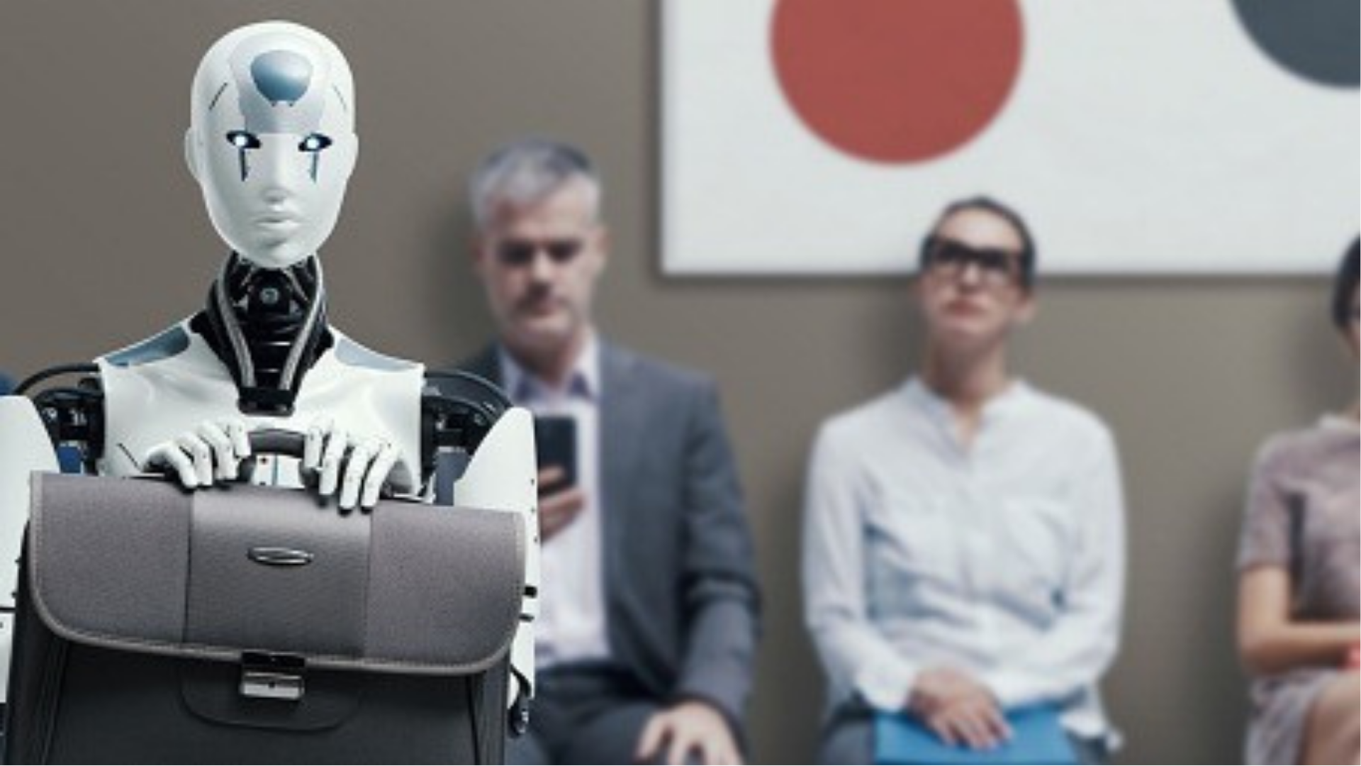 A picture of a man in a circle with the words futuretech on it