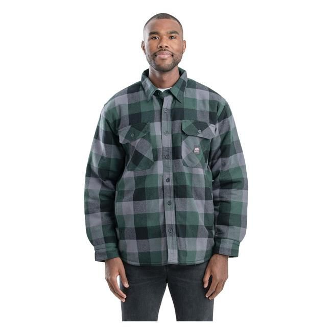 Berne Men's Timber Flannel Shirt Jacket