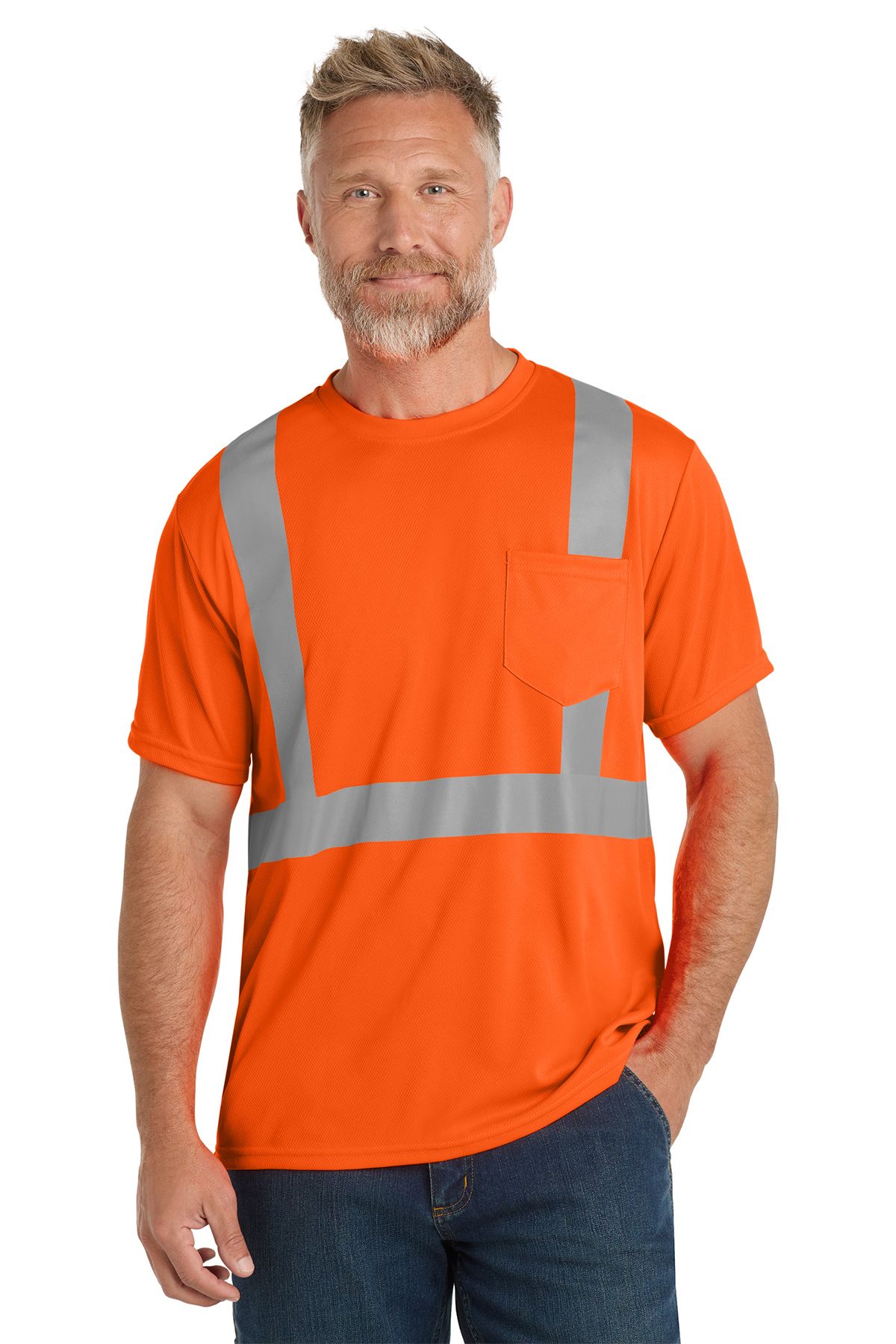 CornerStone® ANSI 107 Class 2 Mesh Tee