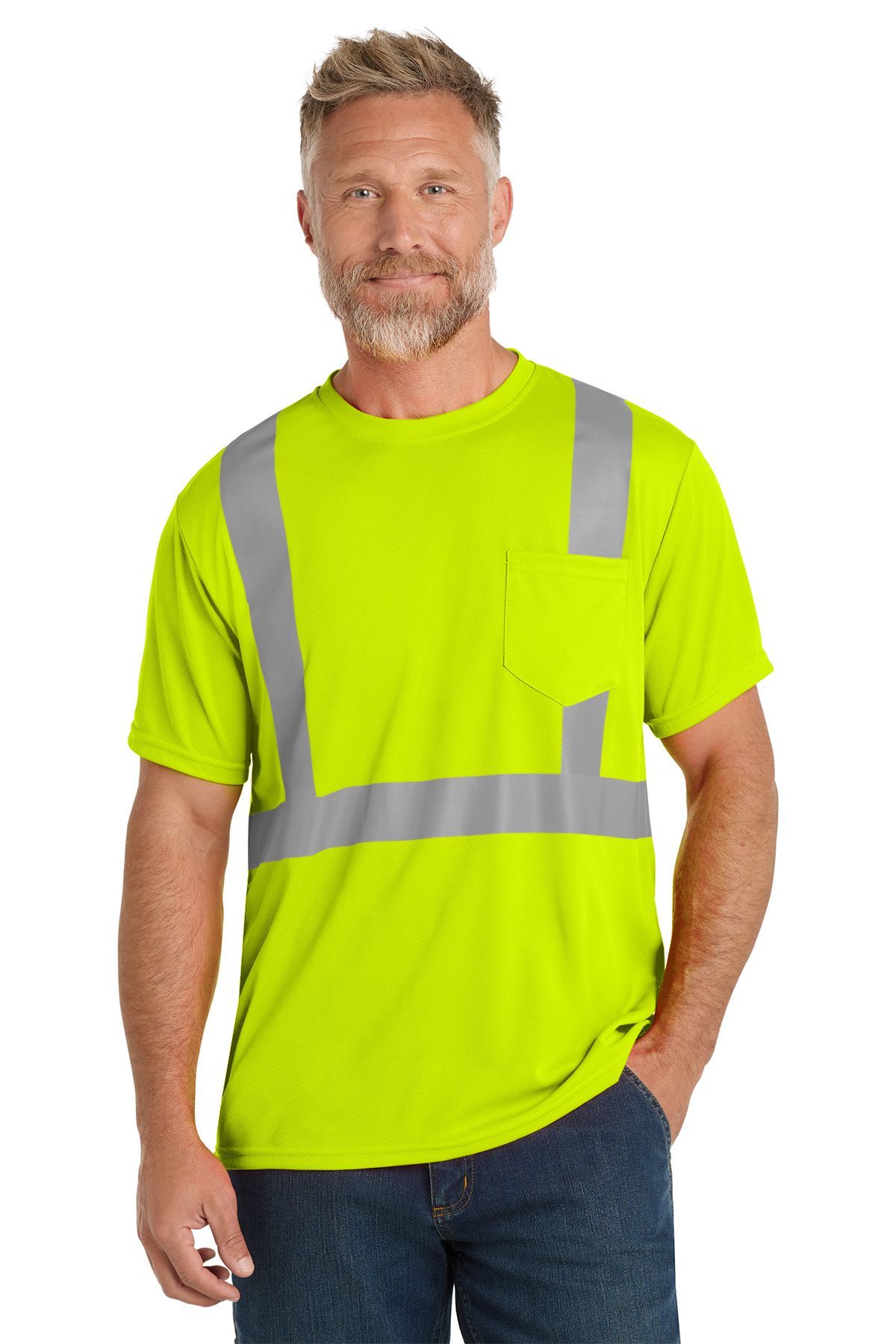 CornerStone® ANSI 107 Class 2 Mesh Tee
