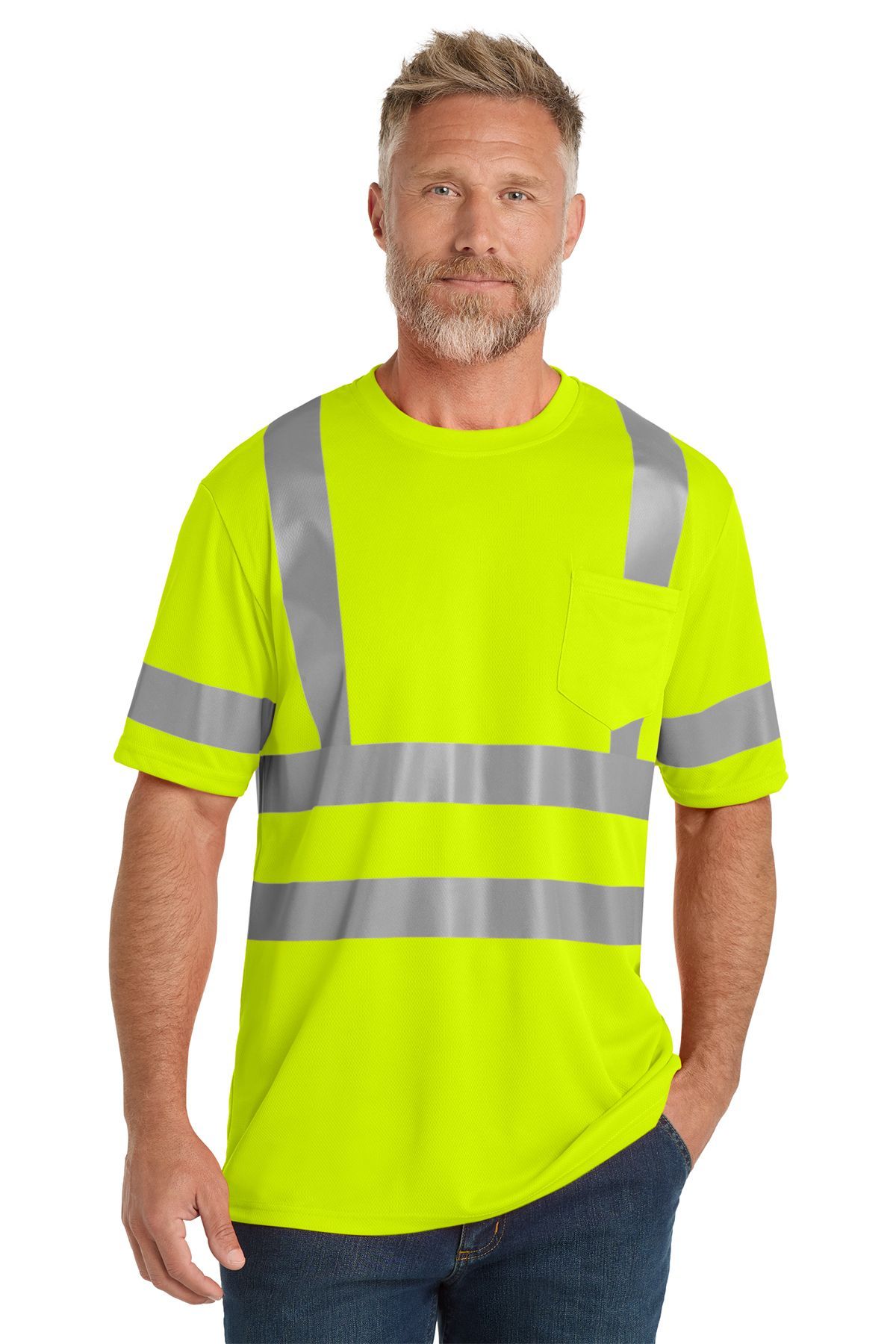 CornerStone® ANSI 107 Class 3 Mesh Tee