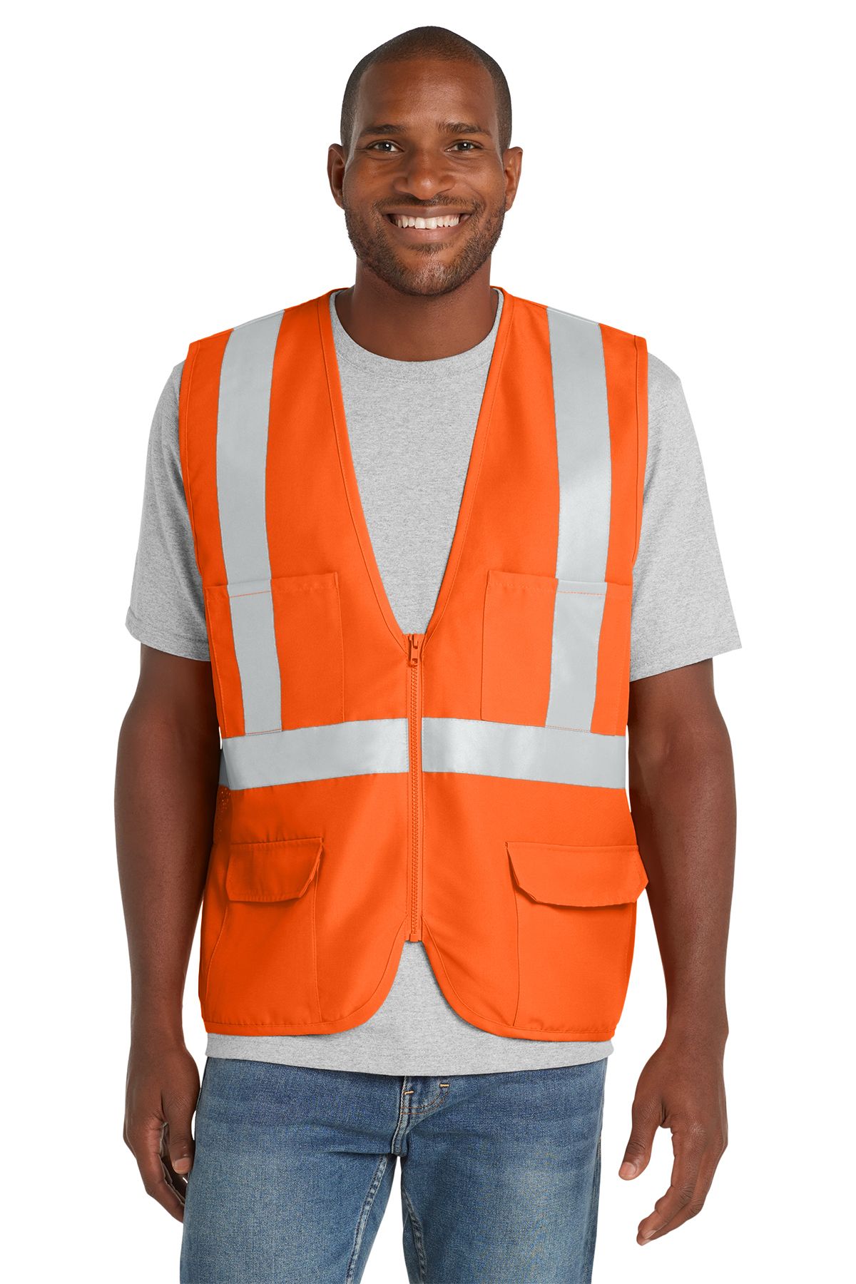 CornerStone® ANSI 107 Class 2 Mesh Back Safety Vest