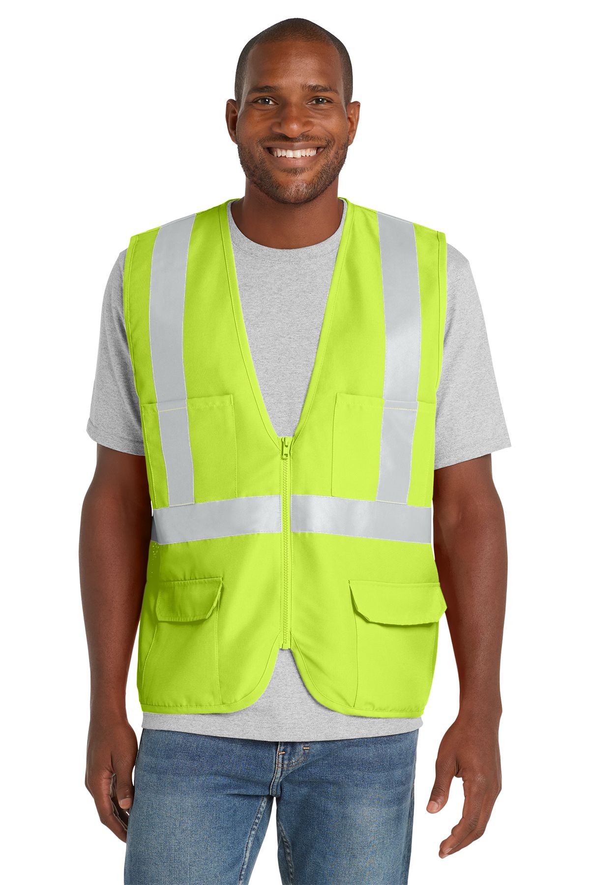 CornerStone® ANSI 107 Class 2 Mesh Back Safety Vest