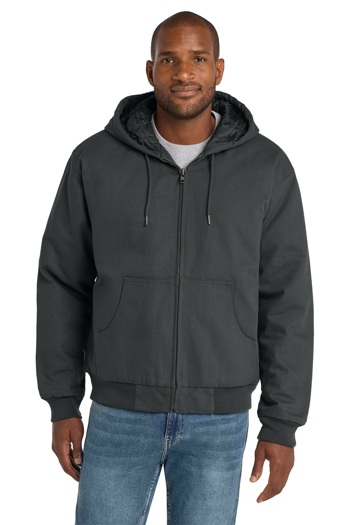 CornerStone® Duck Cloth Hooded Work Jacket
