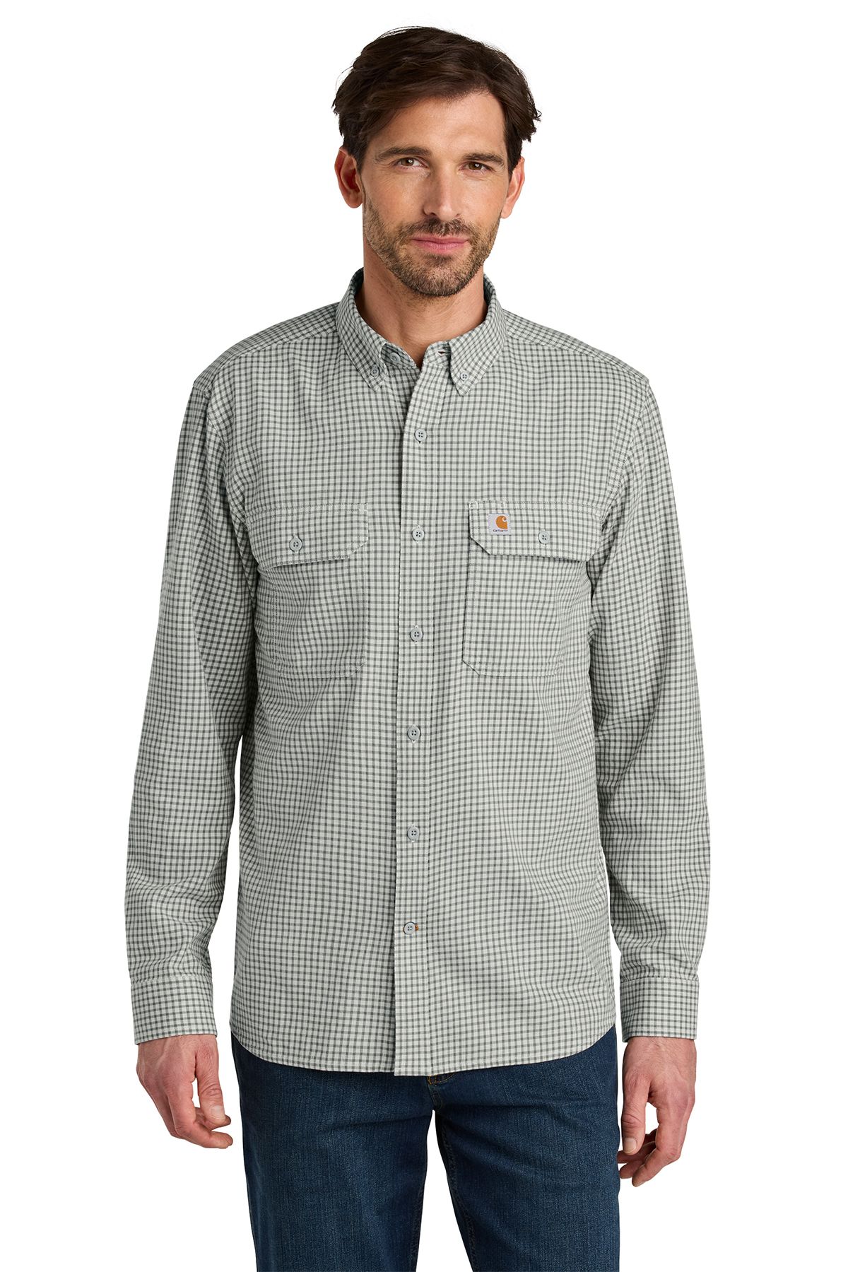 Carhartt® Rugged Flex® Plaid Long Sleeve Shirt