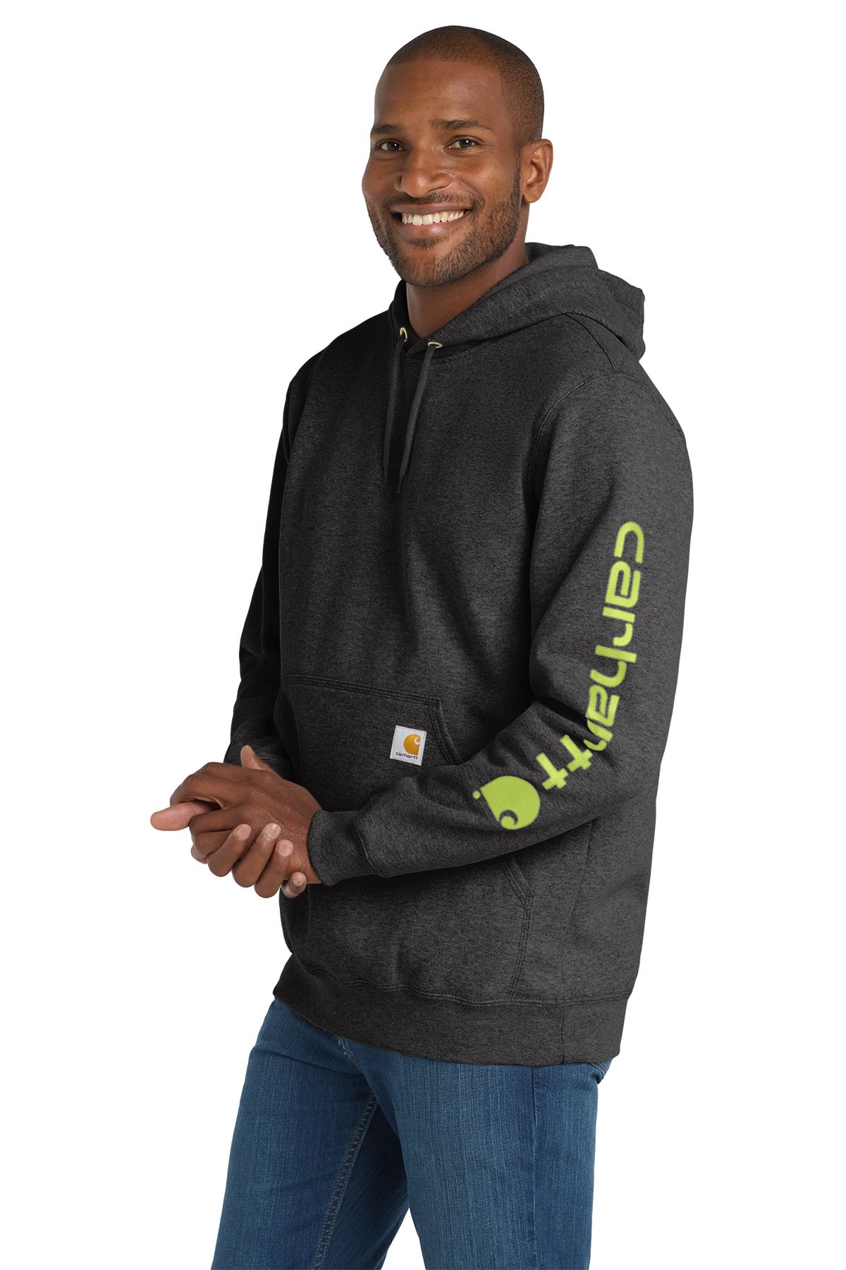 Carhartt® Midweight Hooded Logo Sweatshirt