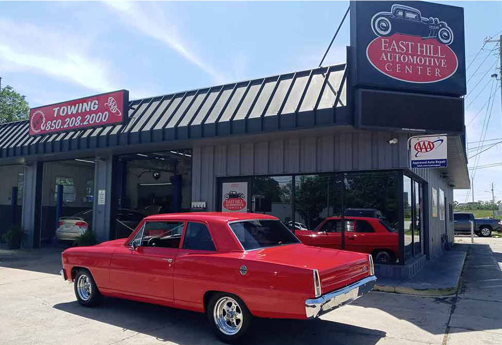 Red Car | East Hill Automotive, Inc.