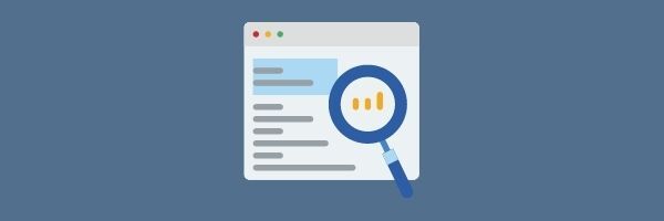 magnifying glass over search engine rankings for improving Google ranking