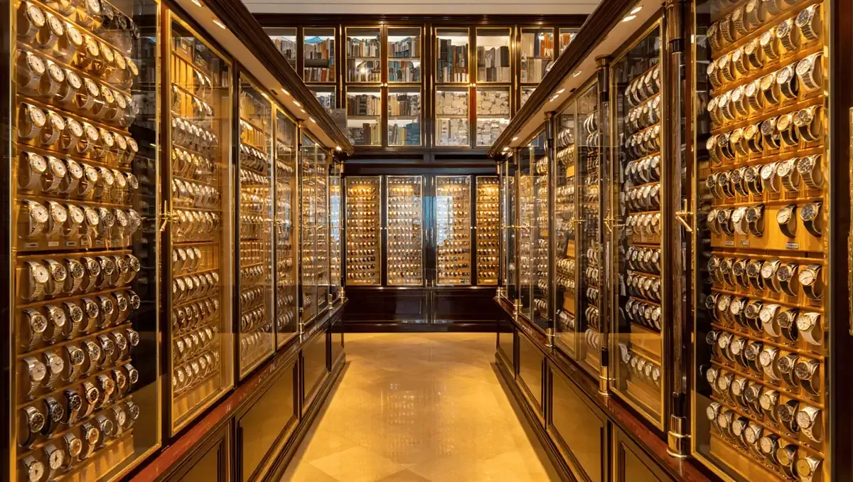 watch showroom grandeur showcase display