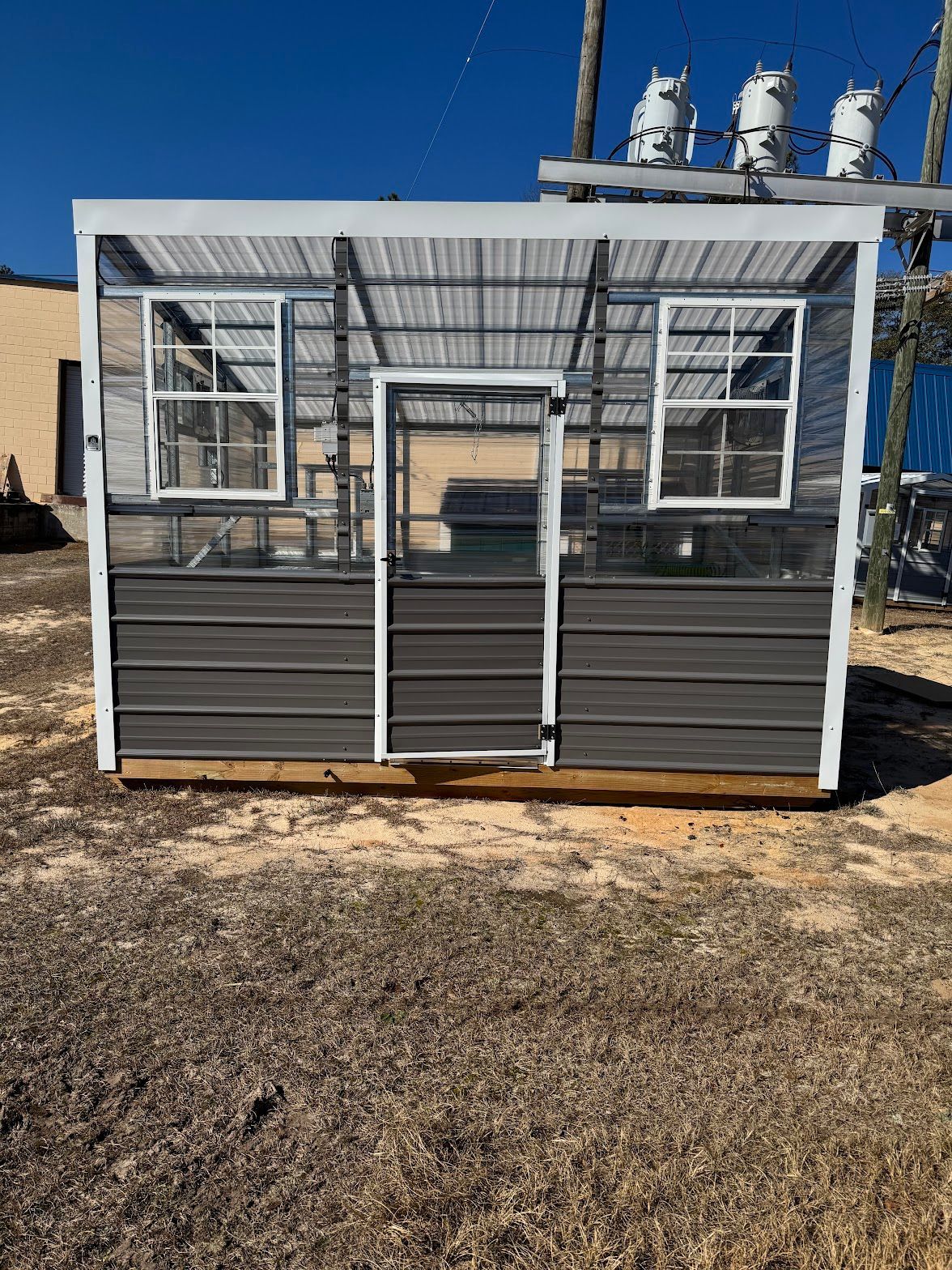 10x12 Deluxe Style Monoslope 070725
