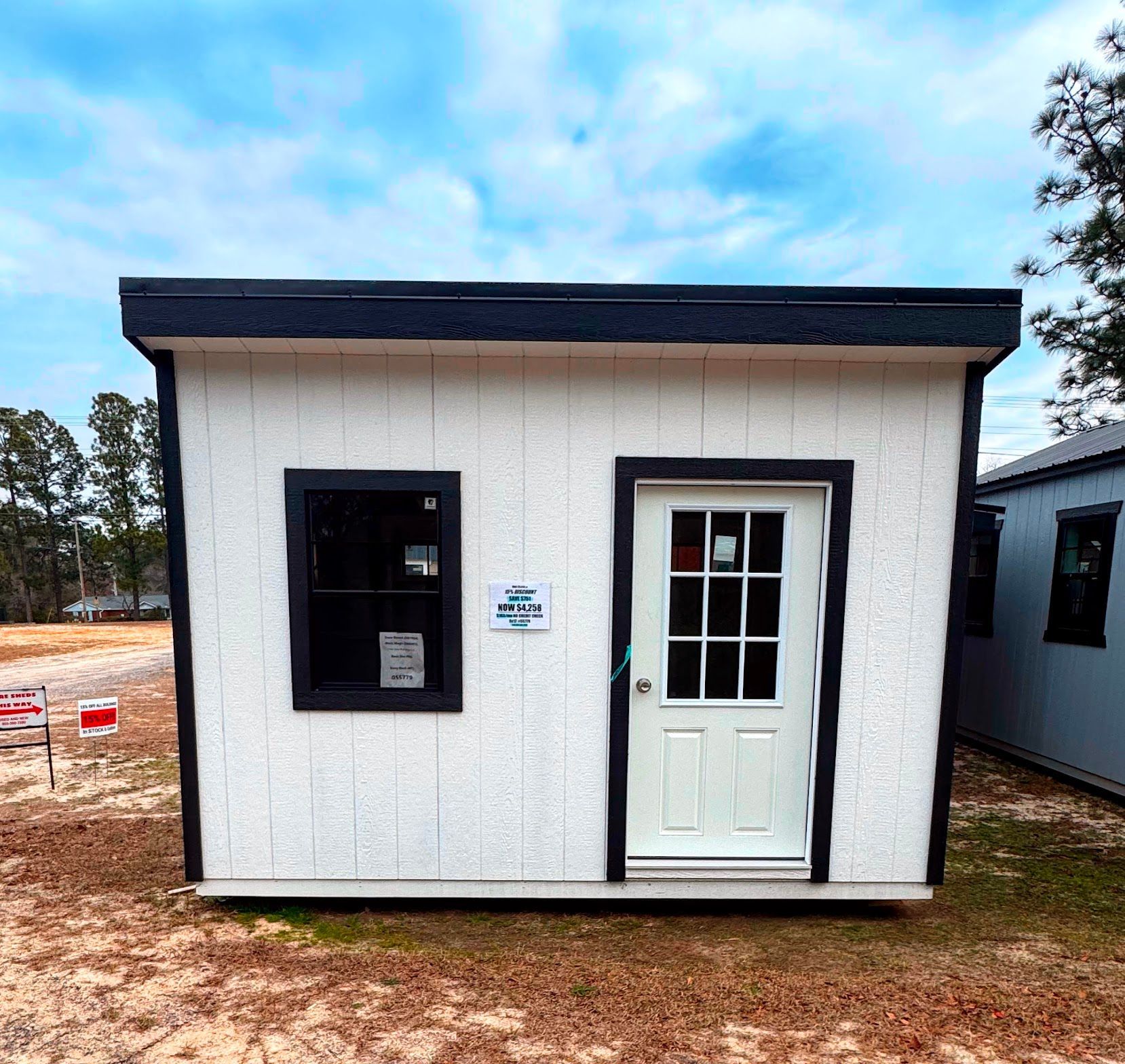 08x12 Lofted Low Wall 54537