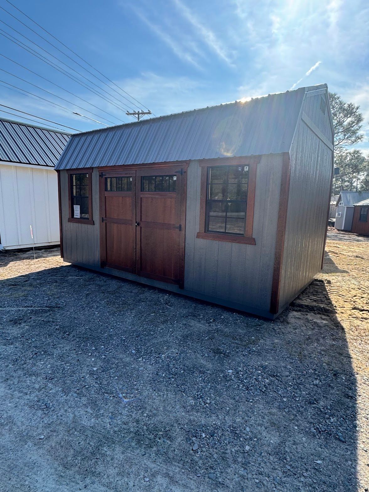 10x16 Lofted Low Wall 57653