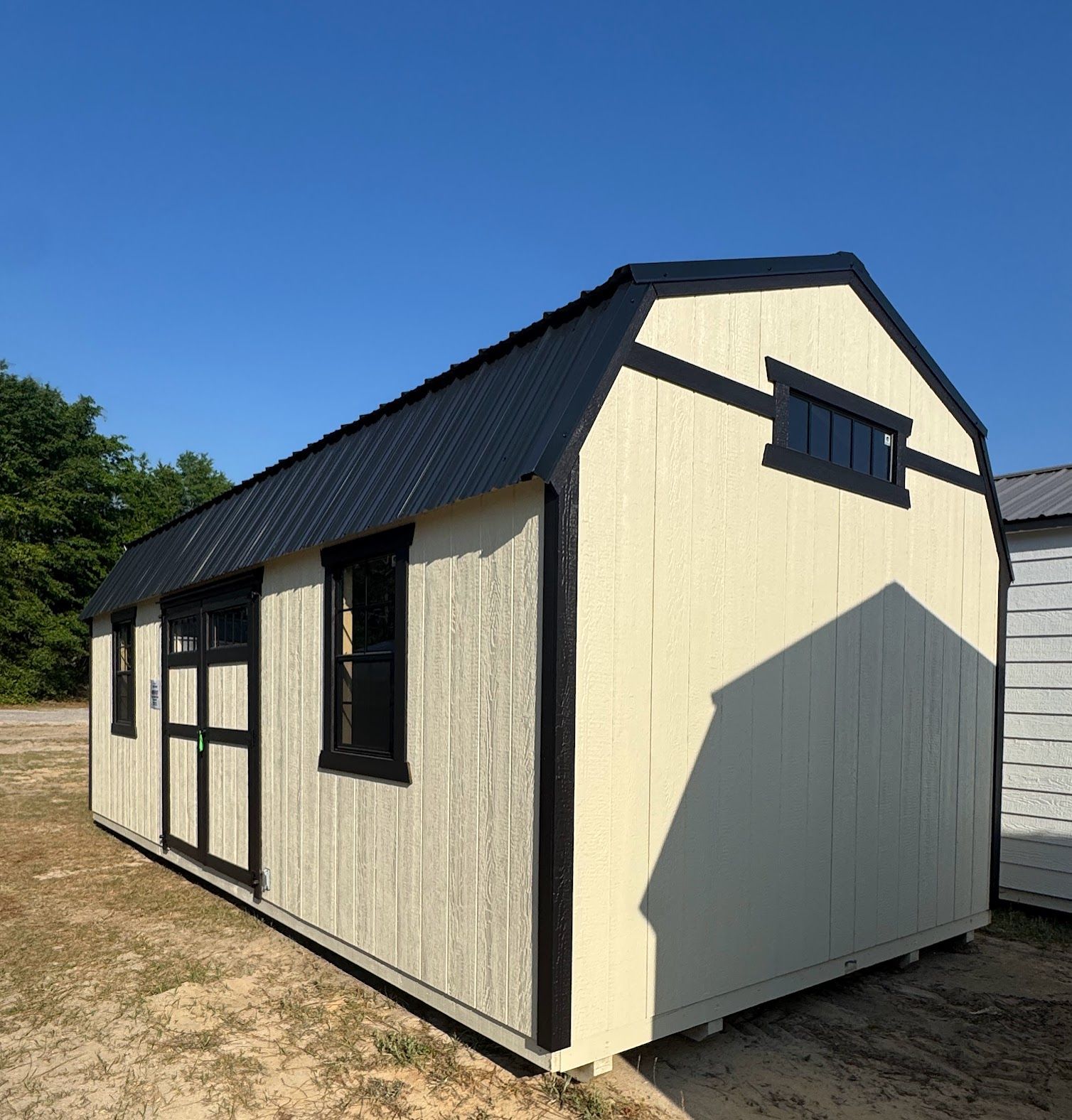 10x16 Lofted Low Wall 53669