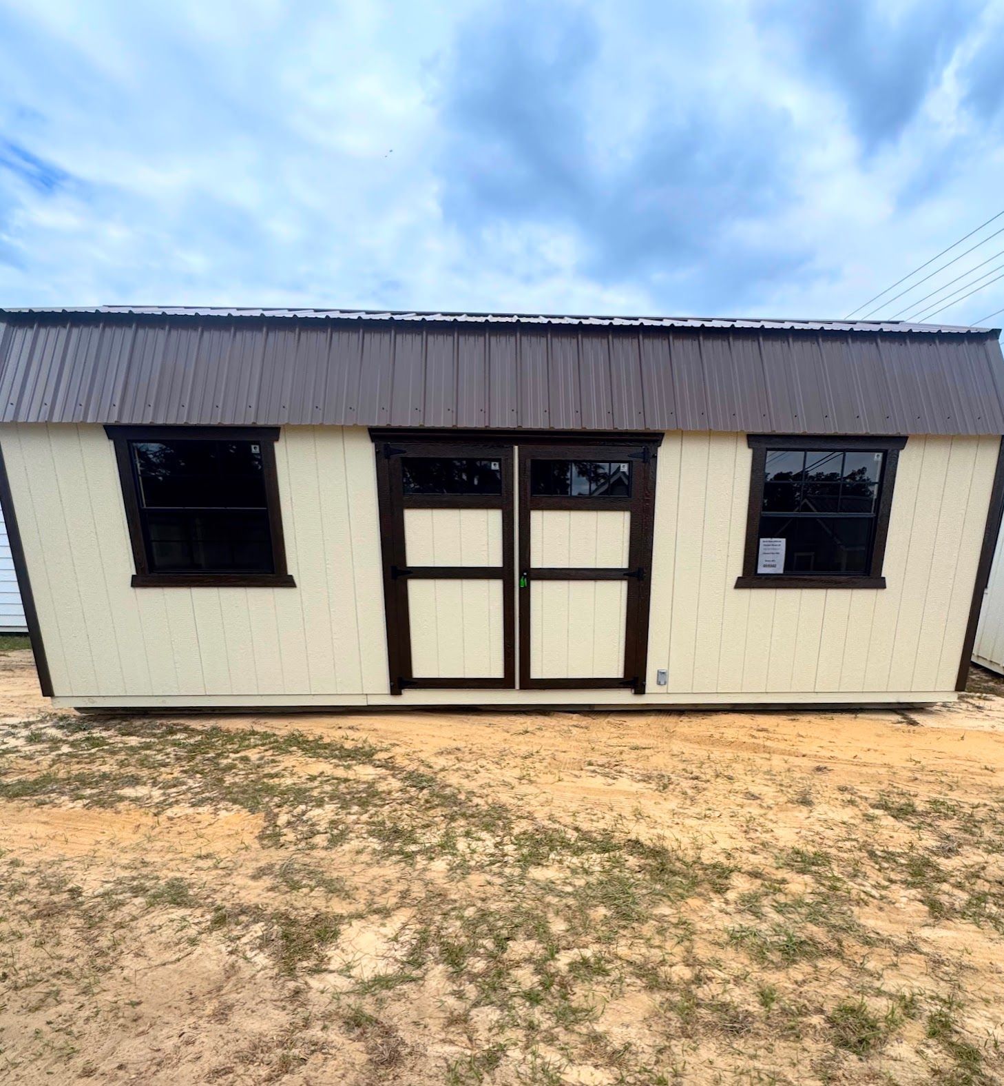 12X24 Lofted Low Wall 59302