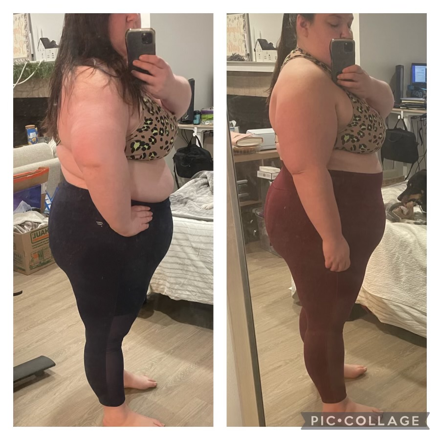 A woman is taking a selfie in front of a mirror.