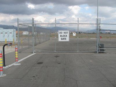 Commercial Wire Gate — Fontana, CA — Fence Medic