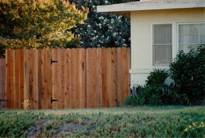 Wooden Fence Besides The House — Fontana, CA — Fence Medic