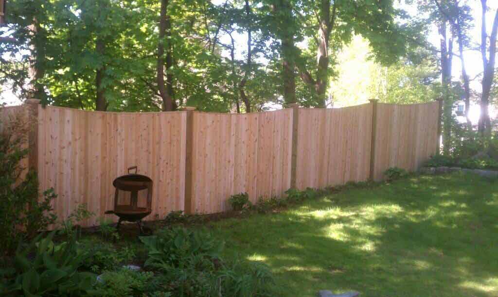 Plymouth Style Fence 2 — Cedar Fences in Kingston, MA