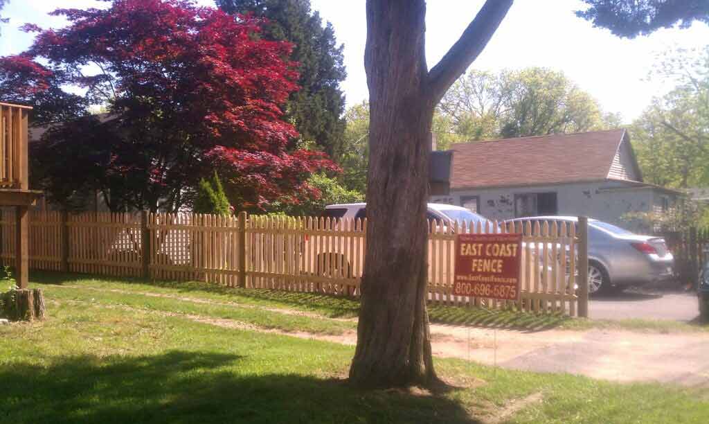 Spaced Picket Fence 3 — Cedar Fences in Kingston, MA