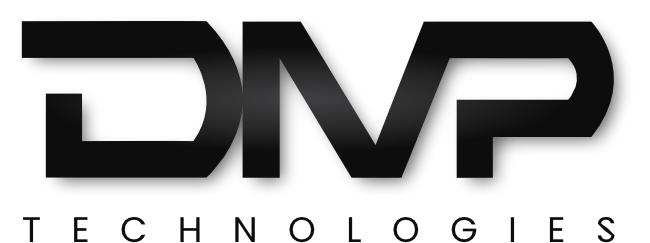 DMP Technologies logo in black text