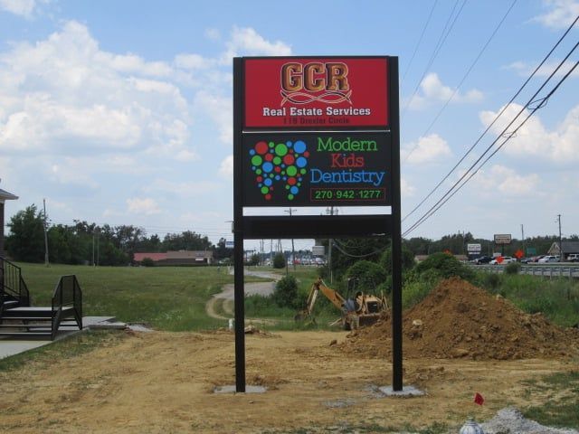 Custom business sign