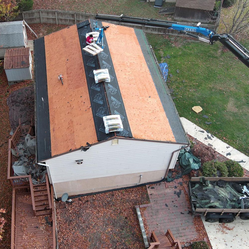 Roofing Installation in Fredericksburg, VA