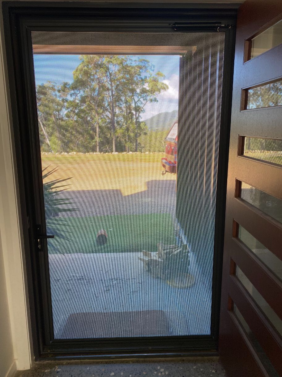 Fly Screen Covering Doorway — Midges No More in Taree, NSW