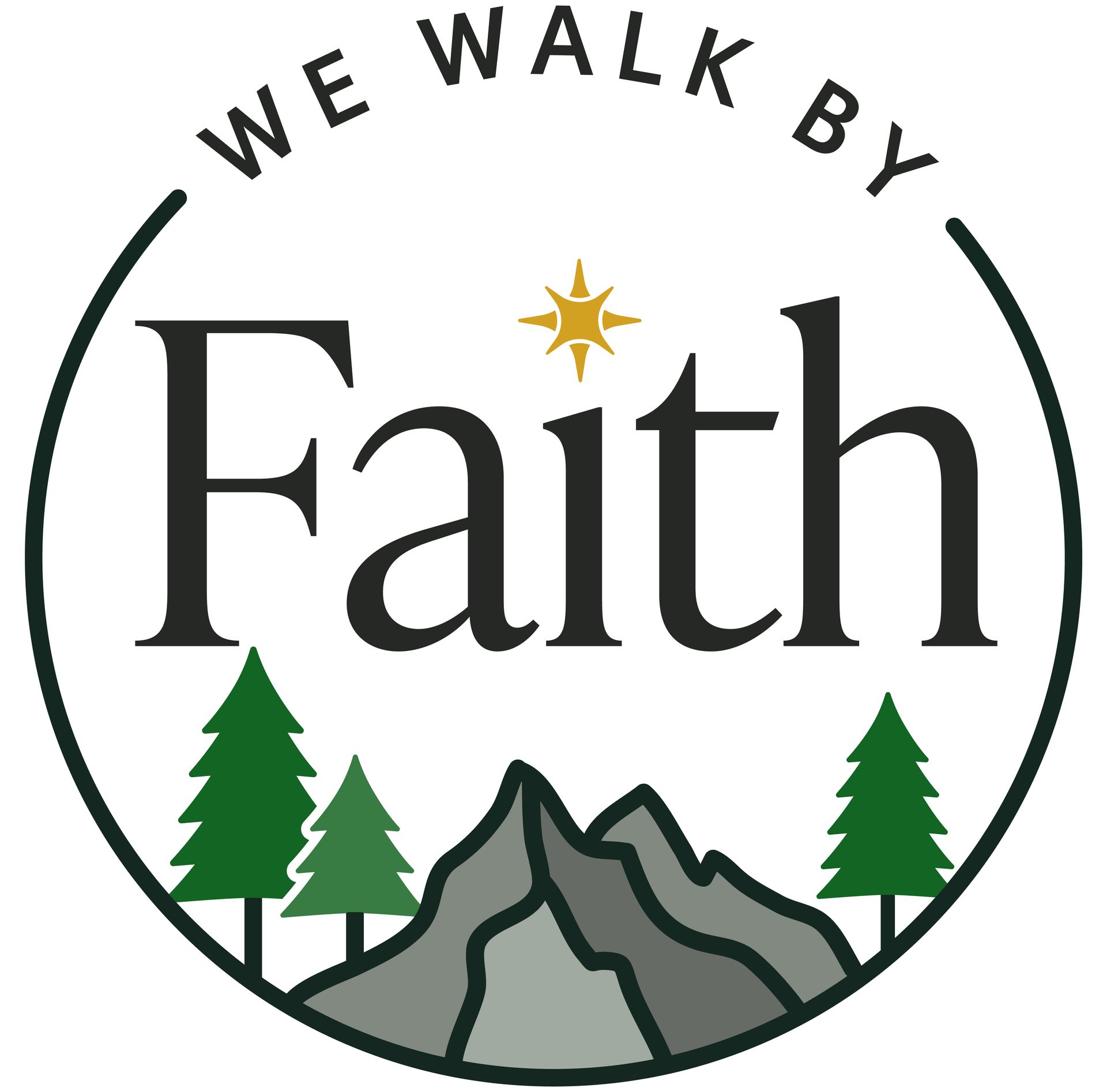 The logo for walk in love is a cross with two arrows pointing in opposite directions.