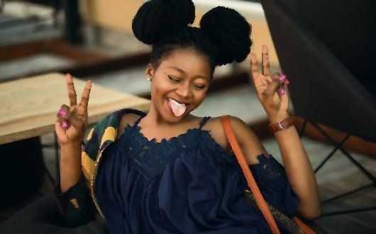 Happy young Black woman