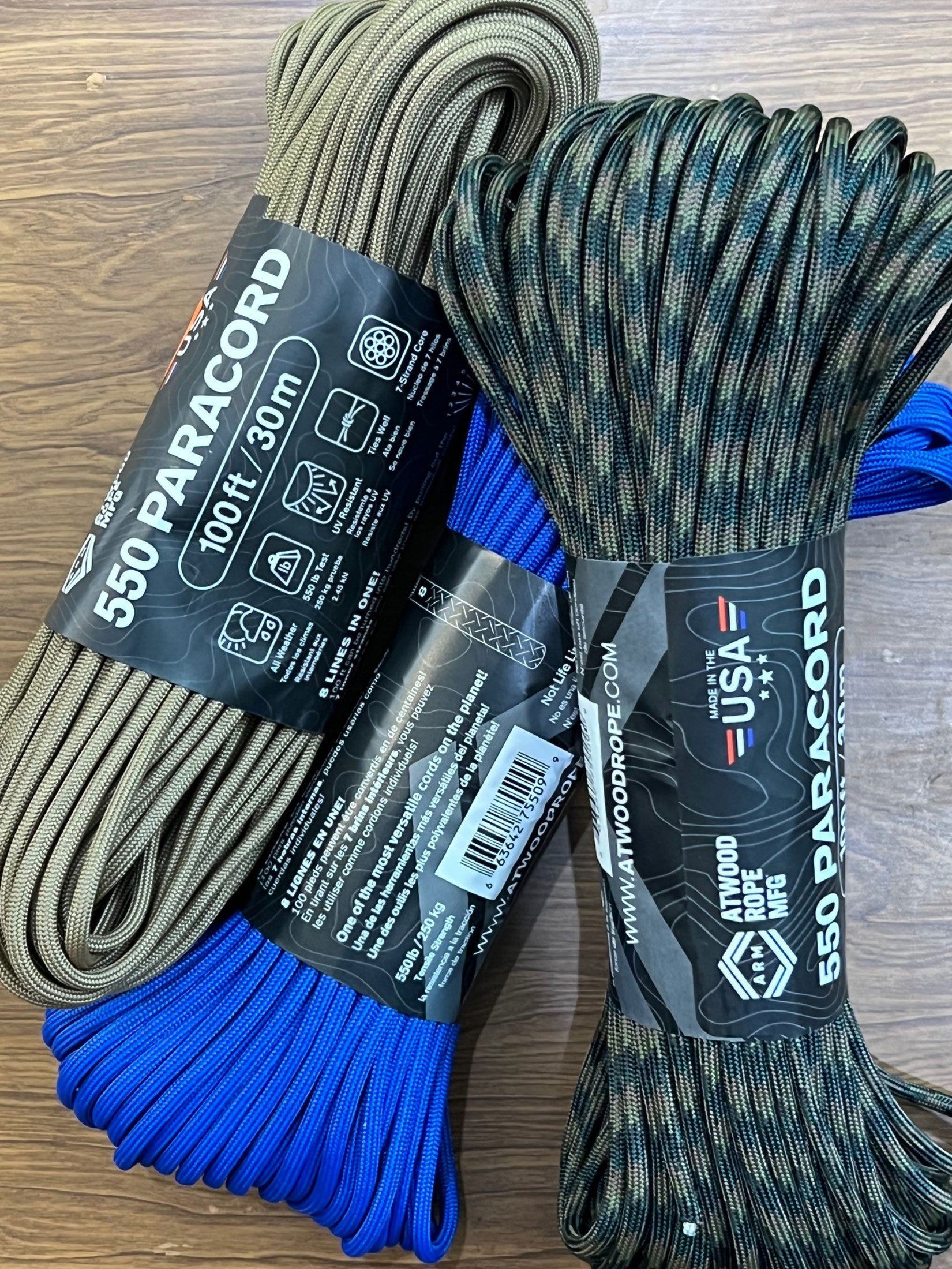 Paracords — Wahiawa, HI — Camouflage Shop Inc.