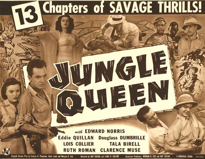 JUNGLE QUEEN (1945) Battling Nazis in Africa