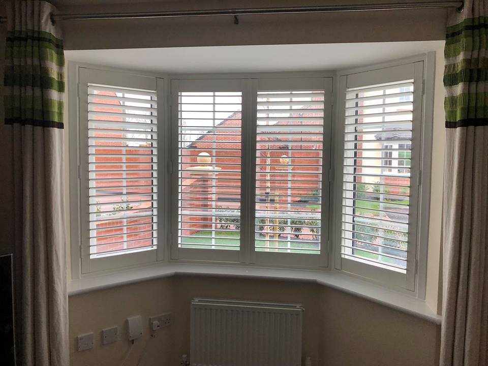 Fabulous Shutters In Wood  Fitted in Derbyshire