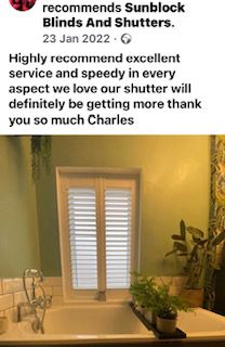 Excellent Fitted  PVC Bathroom Plantation Shutter